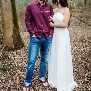 LuLu’s Full Length Long Dress